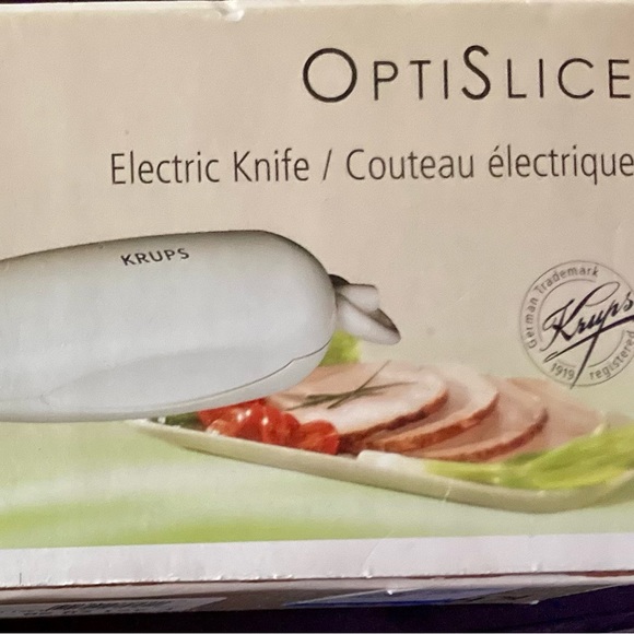 KRUPS OptiSlice Electric Knife Model 371 New in Box - Picture 3 of 3